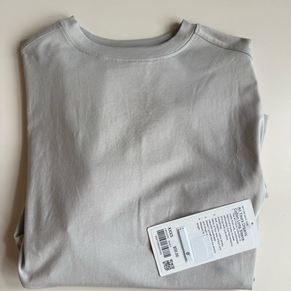 lululemon All Yours Organic Cotton
Long-Sleeve Shirt
